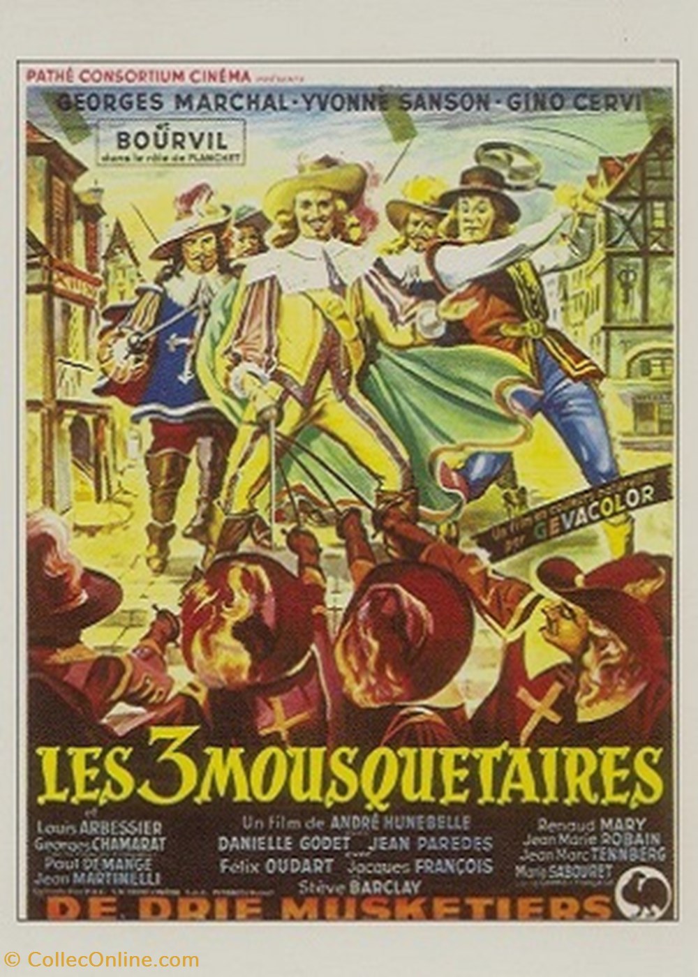 Les trois mousquetaires cartes postales autres les trois mousquetaires