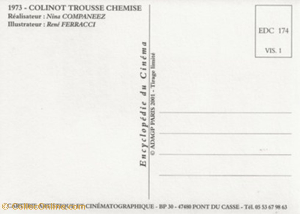 L'histoire très bonne et très joyeuse de Colinot trousse-chemise cartes postales autres l histoire tres bonne et tres joyeuse de colinot trousse chemise