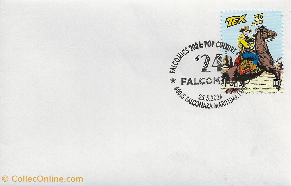 timbres falconara italie 2024 falcomics 2024 pop culture festival