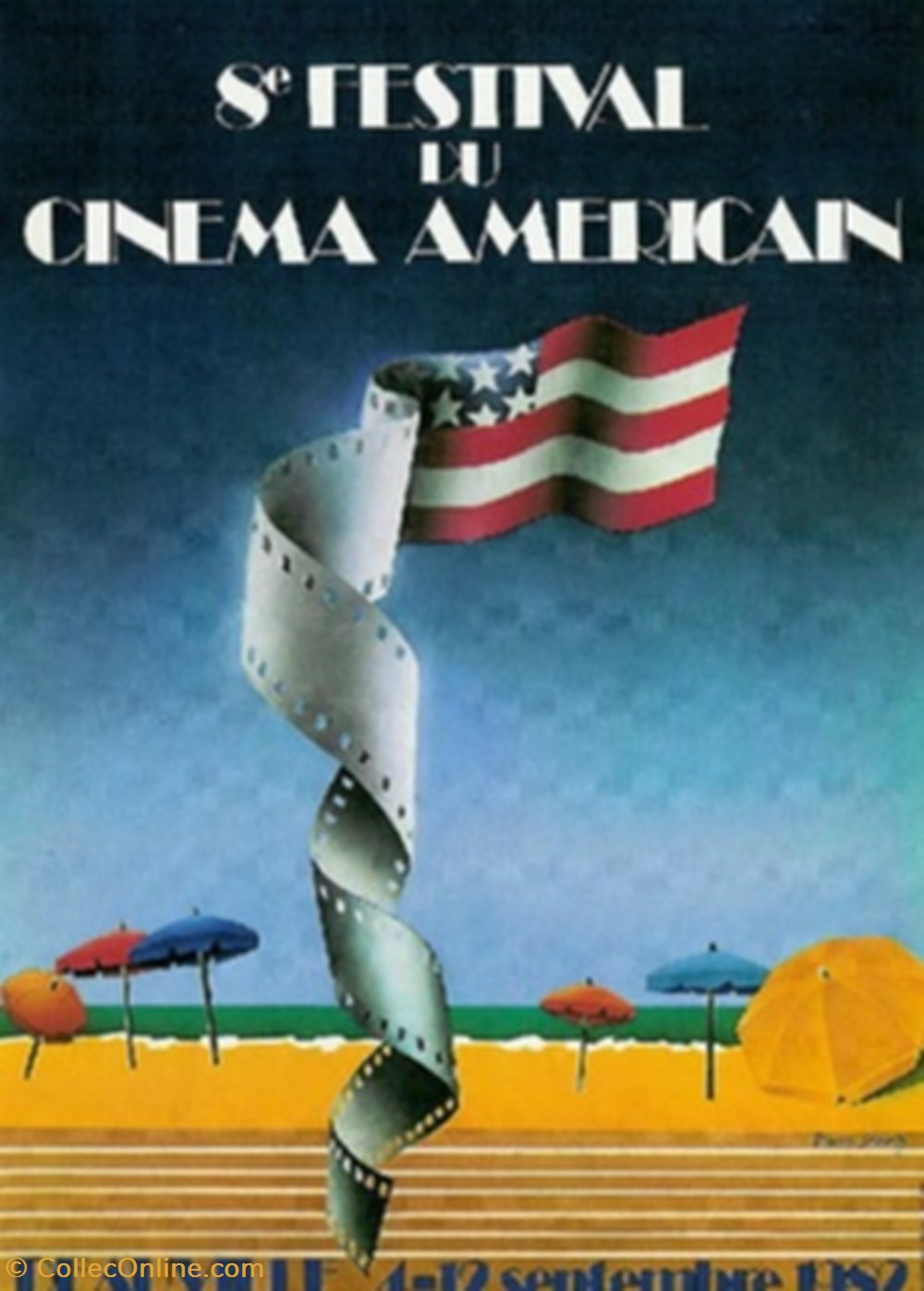 cartes postales autres deauville festival du cinema americain 1982