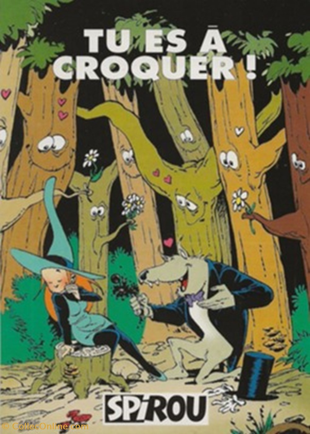 Mélusine cartes postales bande dessinee melusine