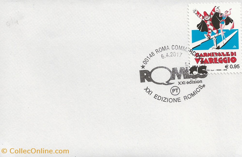 Roma (Italie) 2017 XXI Edizione romics timbres roma italie 2017 xxi edizione romics