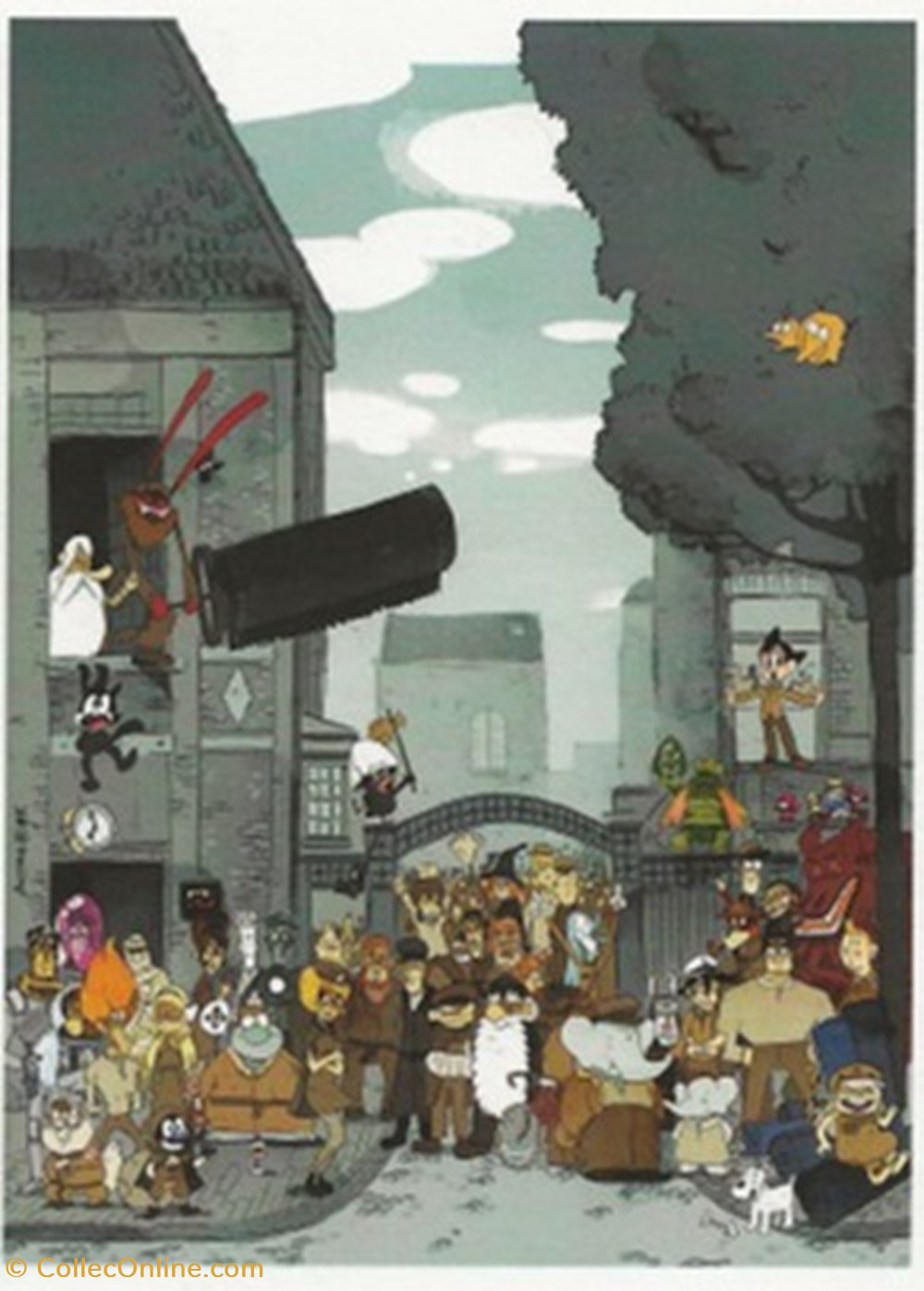 Roubaix (59) 2016 cartes postales bande dessinee roubaix 59 2016