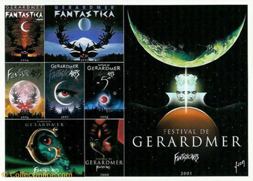 cartes postales autres gerardmer festival fantastic arts 2001