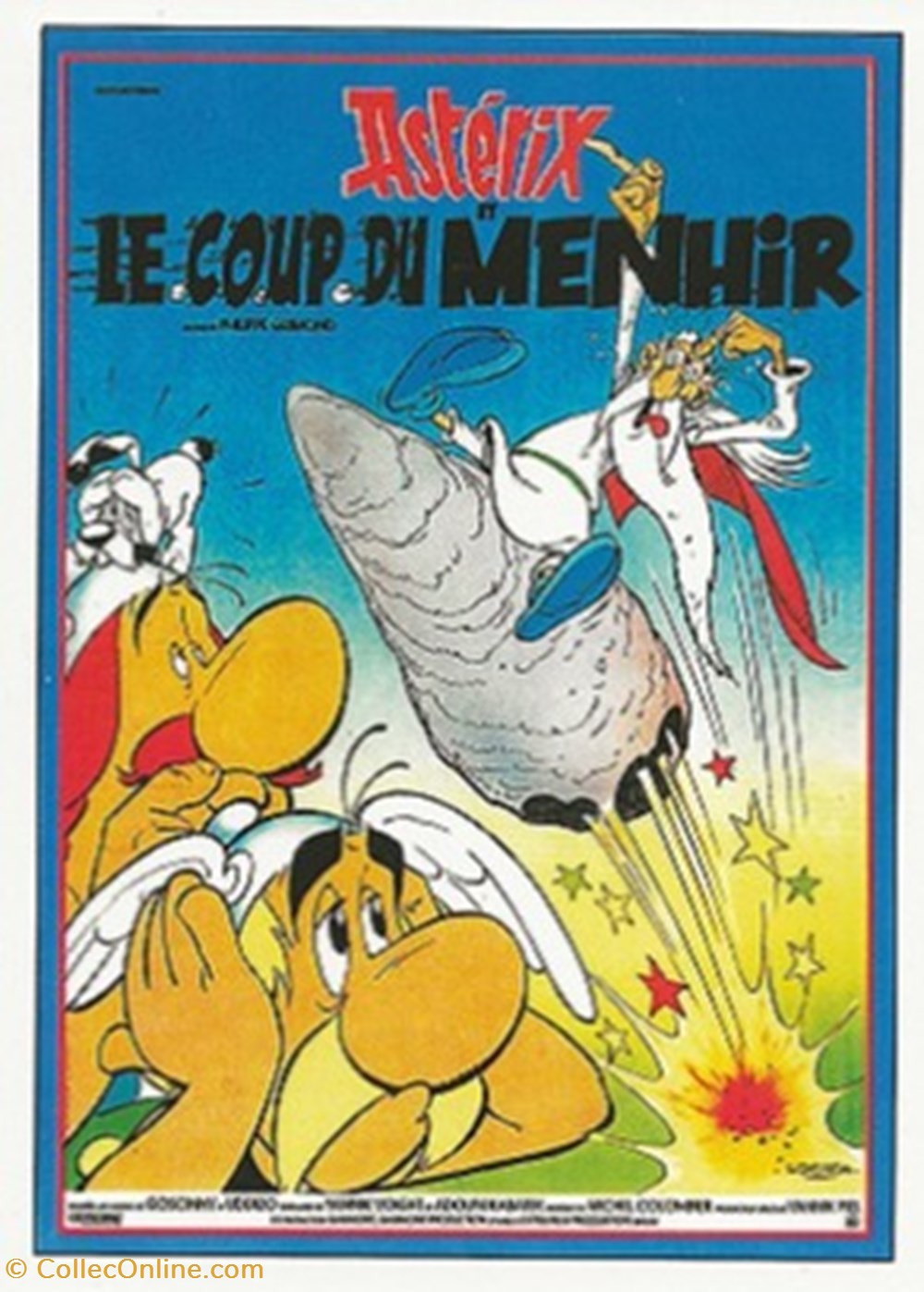 Astérix et le coup du menhir cartes postales autres asterix et le coup du menhir