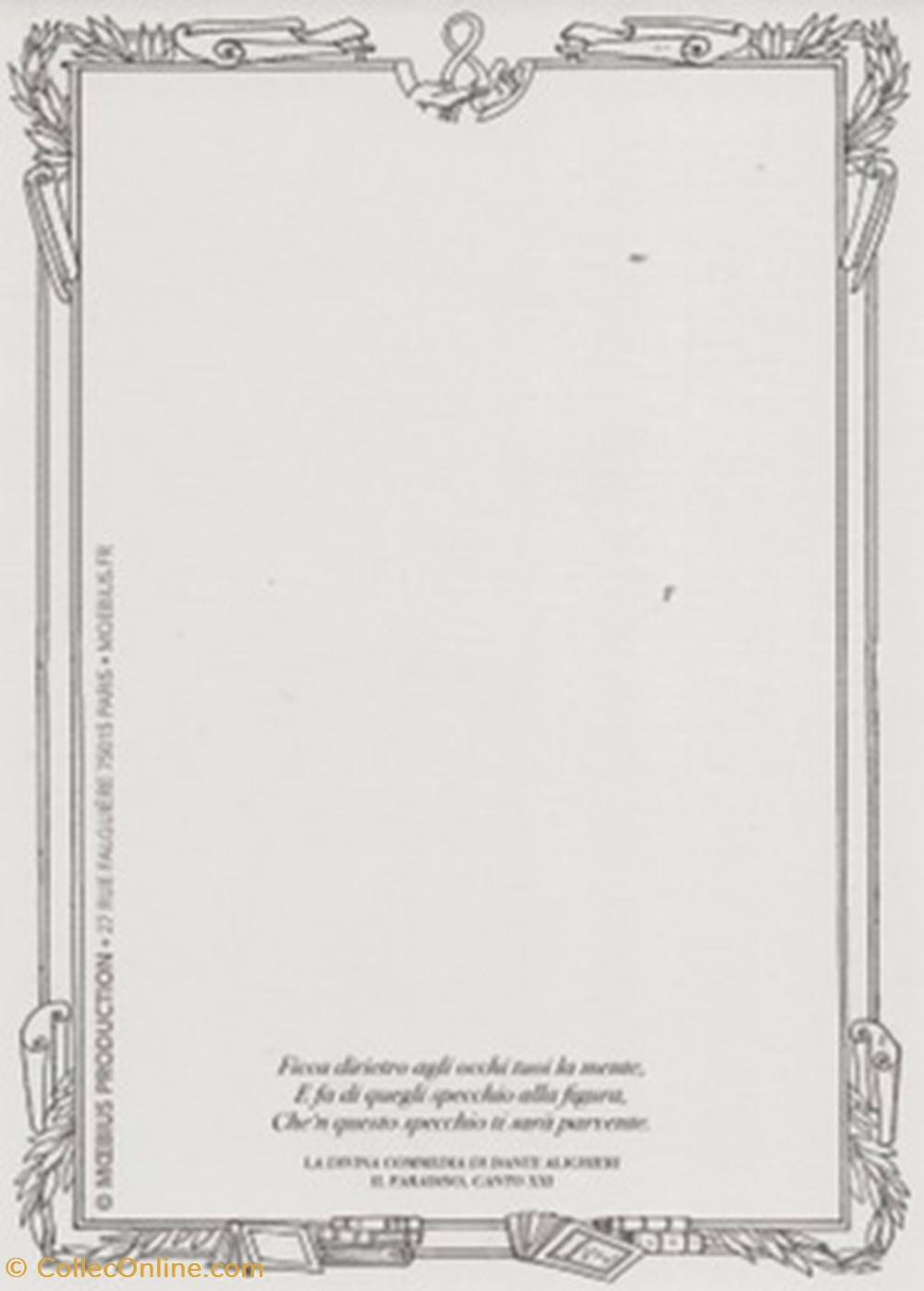 Paradiso 2 cartes postales bande dessinee paradiso