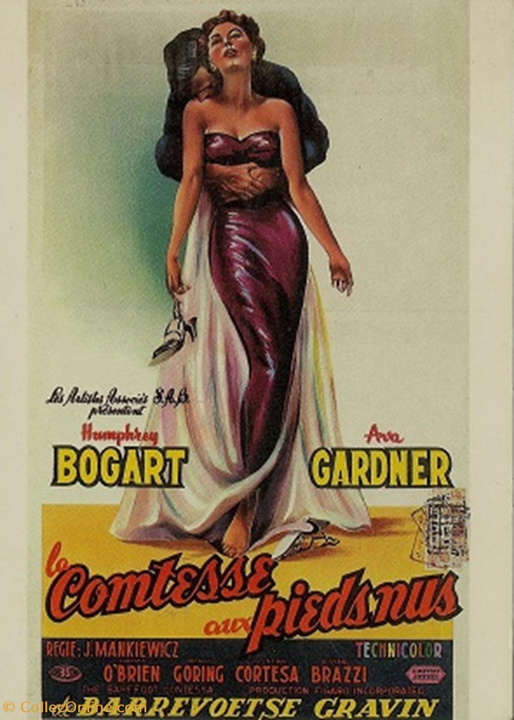La comtesse aux pieds nus cartes postales autres la comtesse aux pieds nus