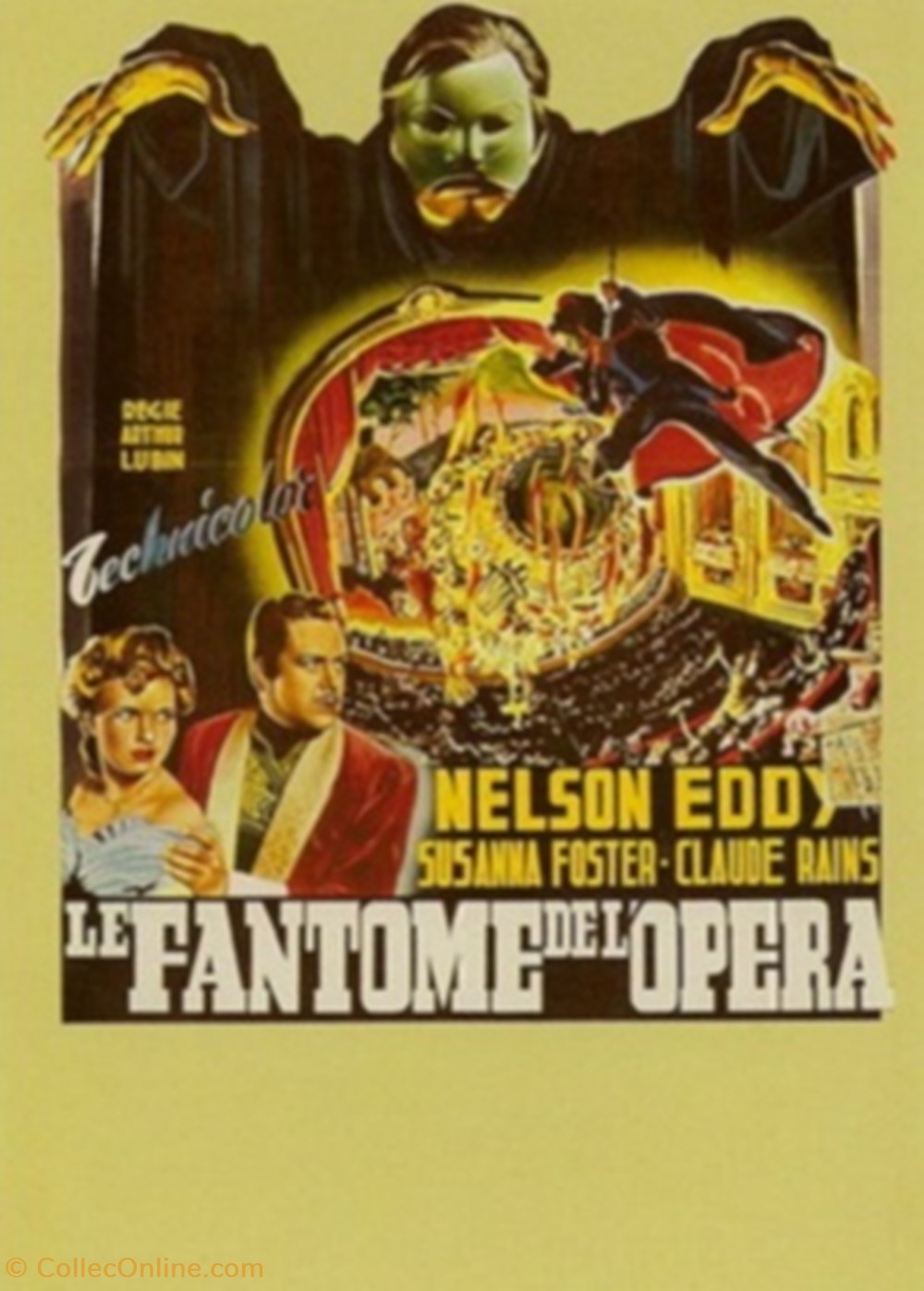 Le fantôme de l'Opéra cartes postales autres le fantome de opera
