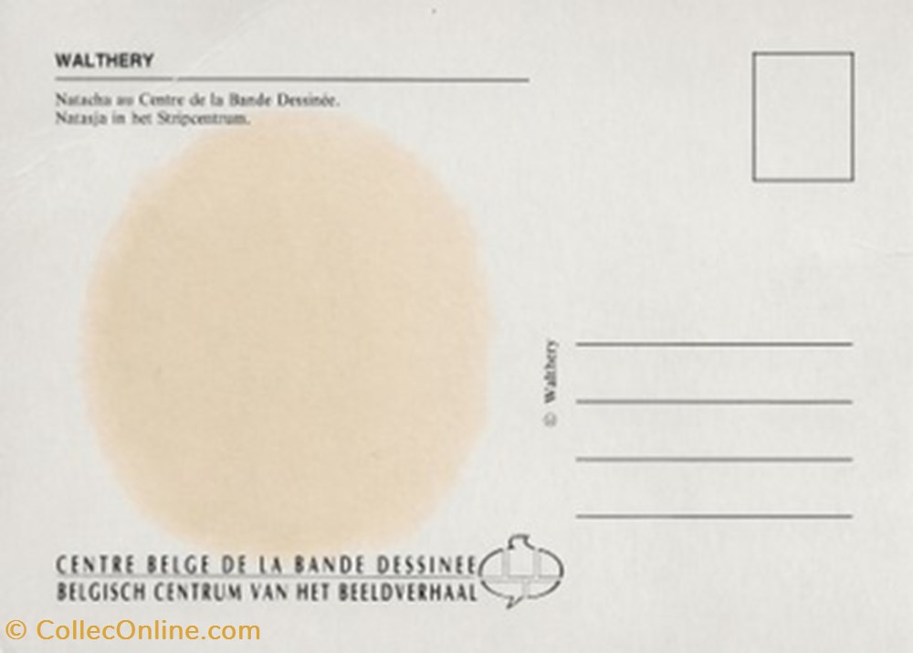 Natacha cartes postales bande dessinee natacha