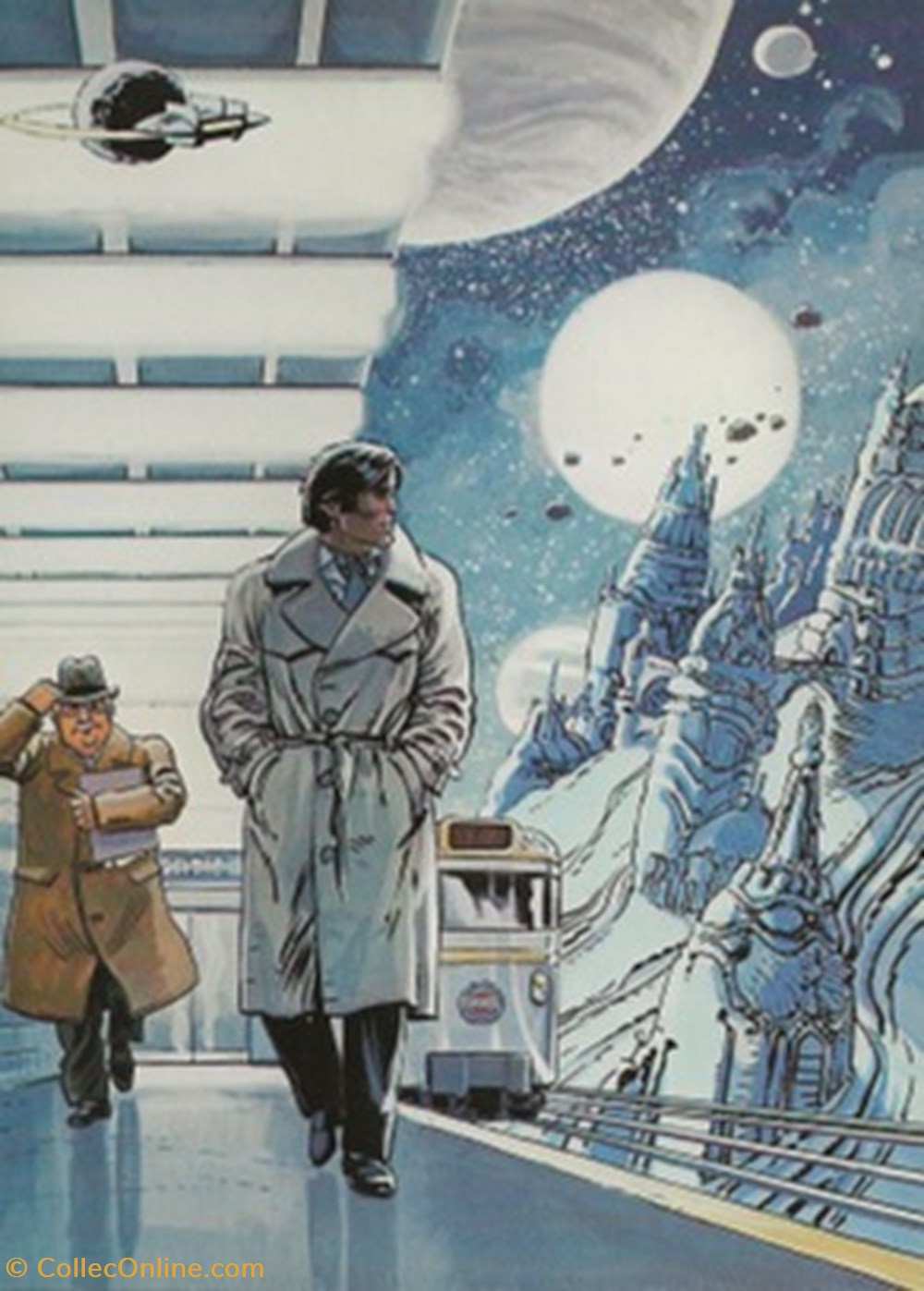 Valérian et Laureline cartes postales bande dessinee valerian et laureline