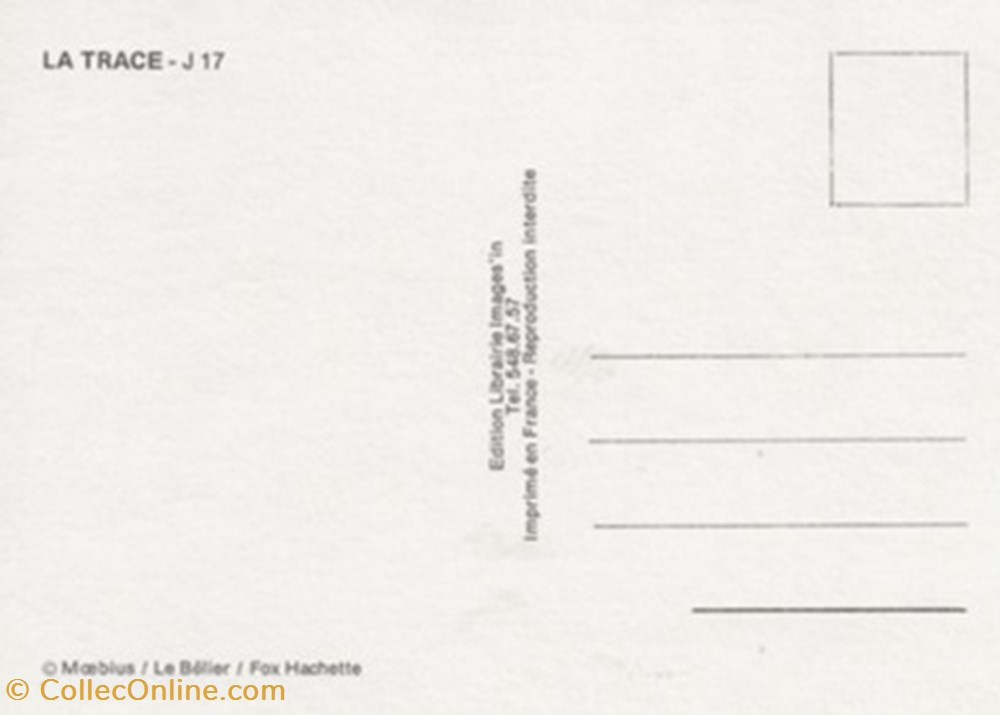 cartes postales autres la trace