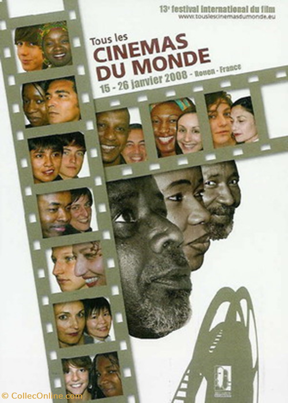 Rouen Festival international du film tous les cinéma du monde 2008 cartes postales autres rouen festival international du film tous les cinema du monde 2008