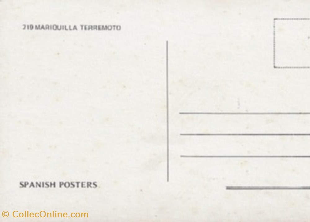 Mariquilla terremoto cartes postales autres mariquilla terremoto