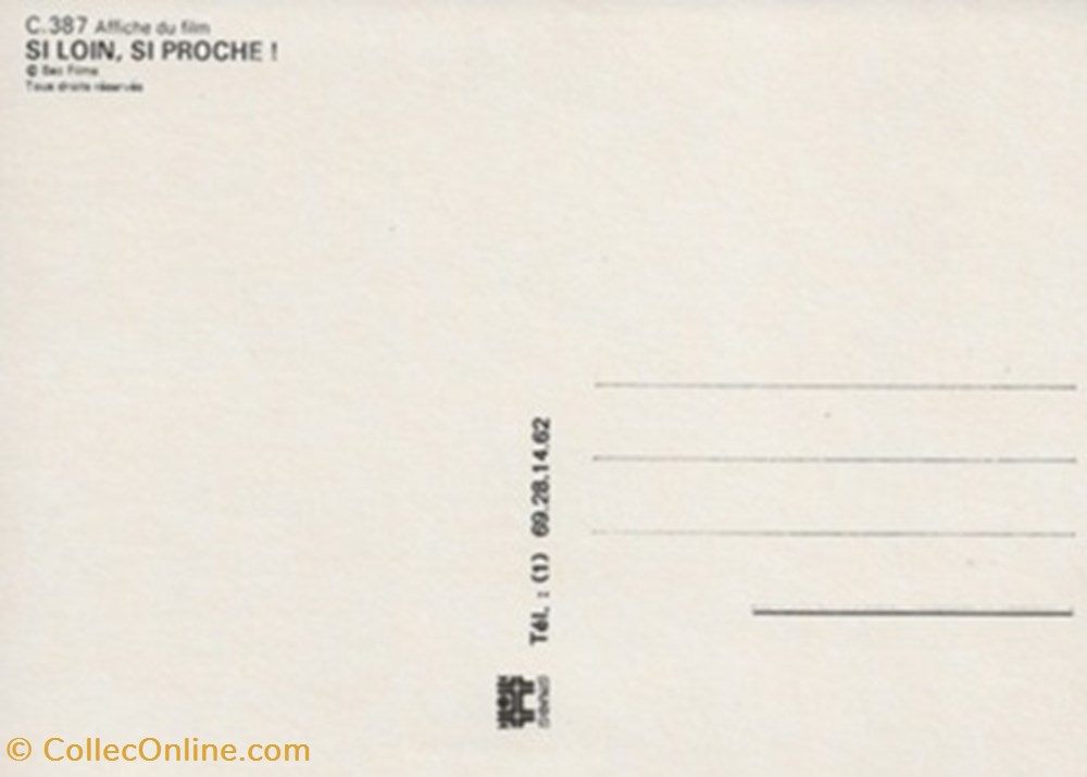 Si loin si proche cartes postales autres si loin si proche