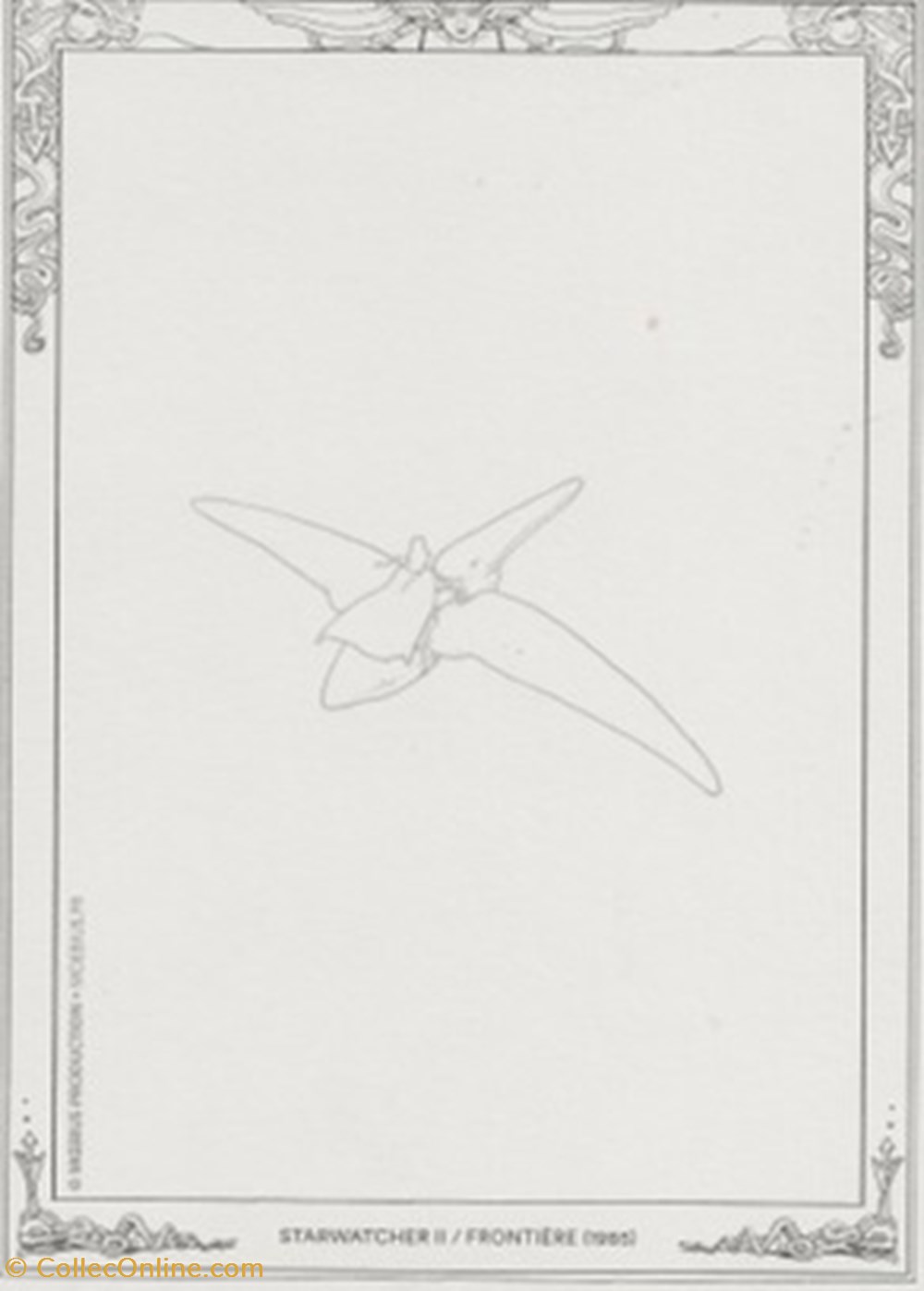Arzak l'intemporel 2 cartes postales bande dessinee arzak intemporel