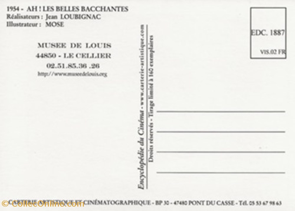 Ah! Les belles bacchantes cartes postales autres ah les belles bacchantes