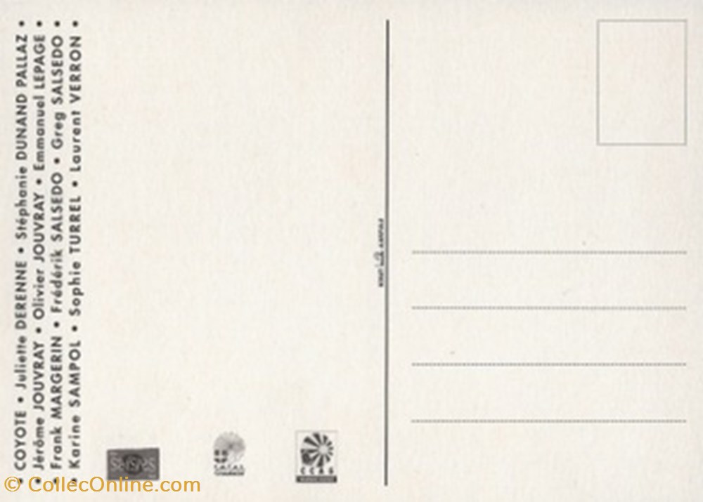 Les Saisies (73) 2007 cartes postales bande dessinee les saisies 73 2007