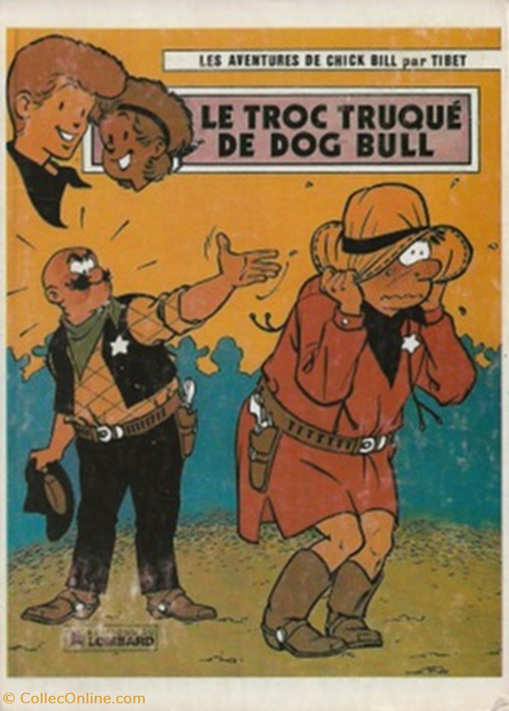 Chick Bill cartes postales bande dessinee chick bill