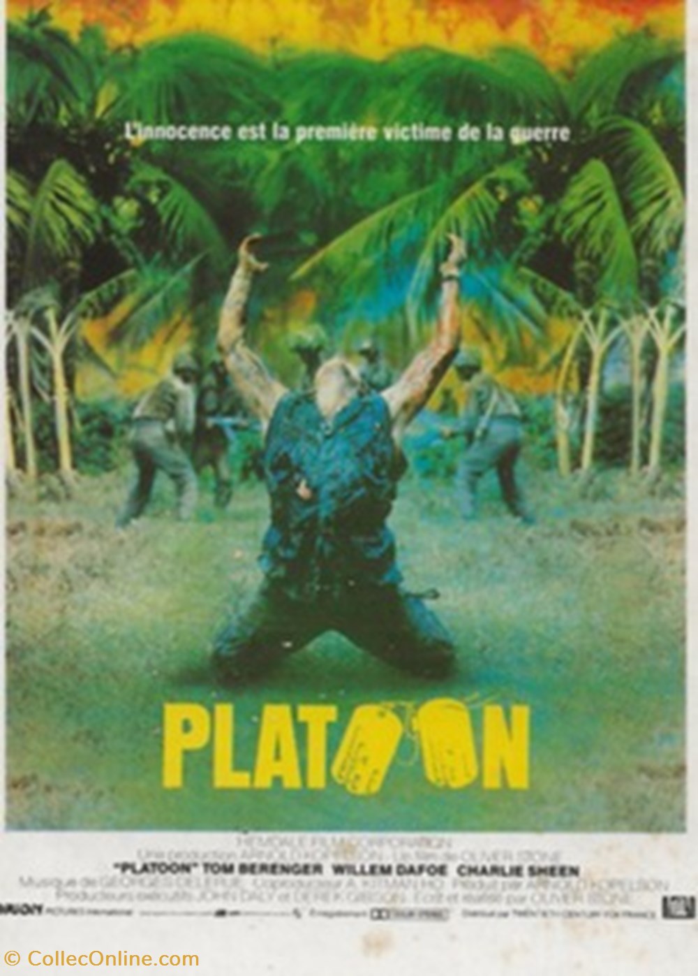 cartes postales autres platoon