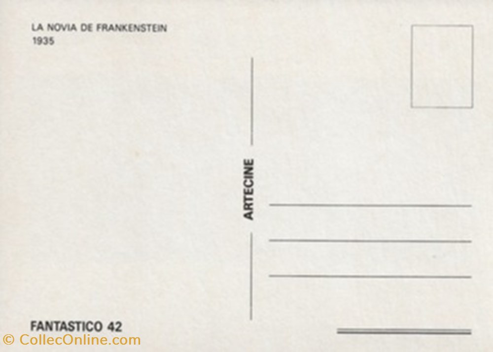 The bride of Frankenstein cartes postales autres the bride of frankenstein
