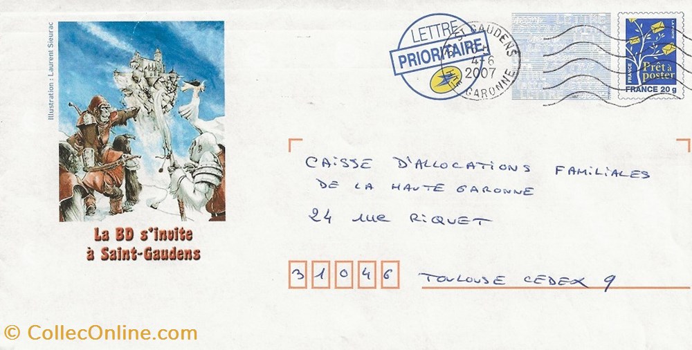 Z Prêt à Poster de Saint-Gaudens (31) 2007 timbres z pret a poster de saint gaudens 31 2007