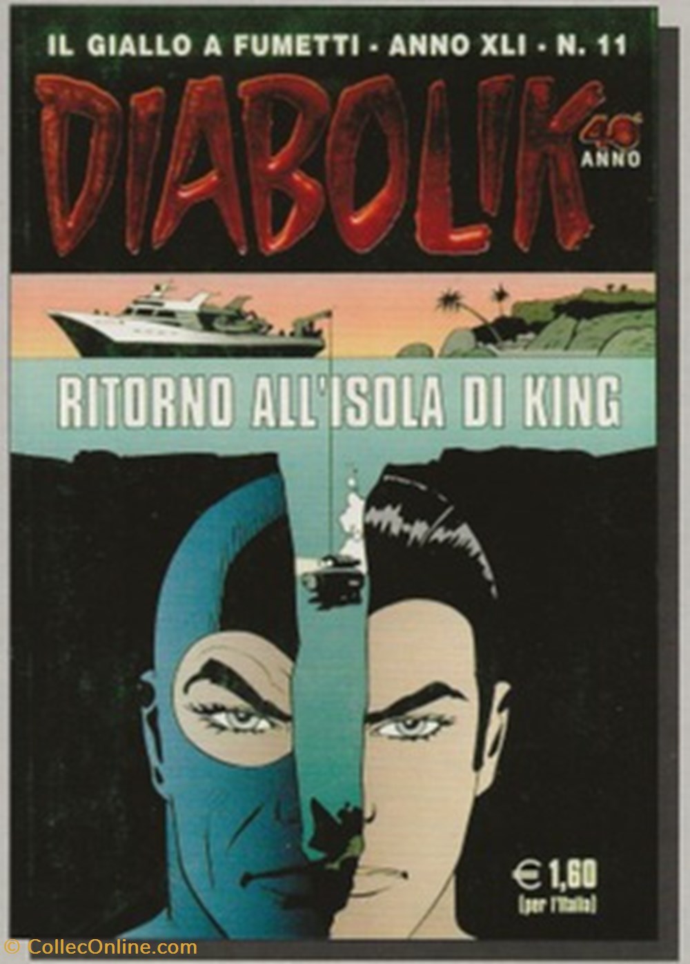 Diabolik anno 41 - 11 cartes postales bande dessinee diabolik anno 41 11