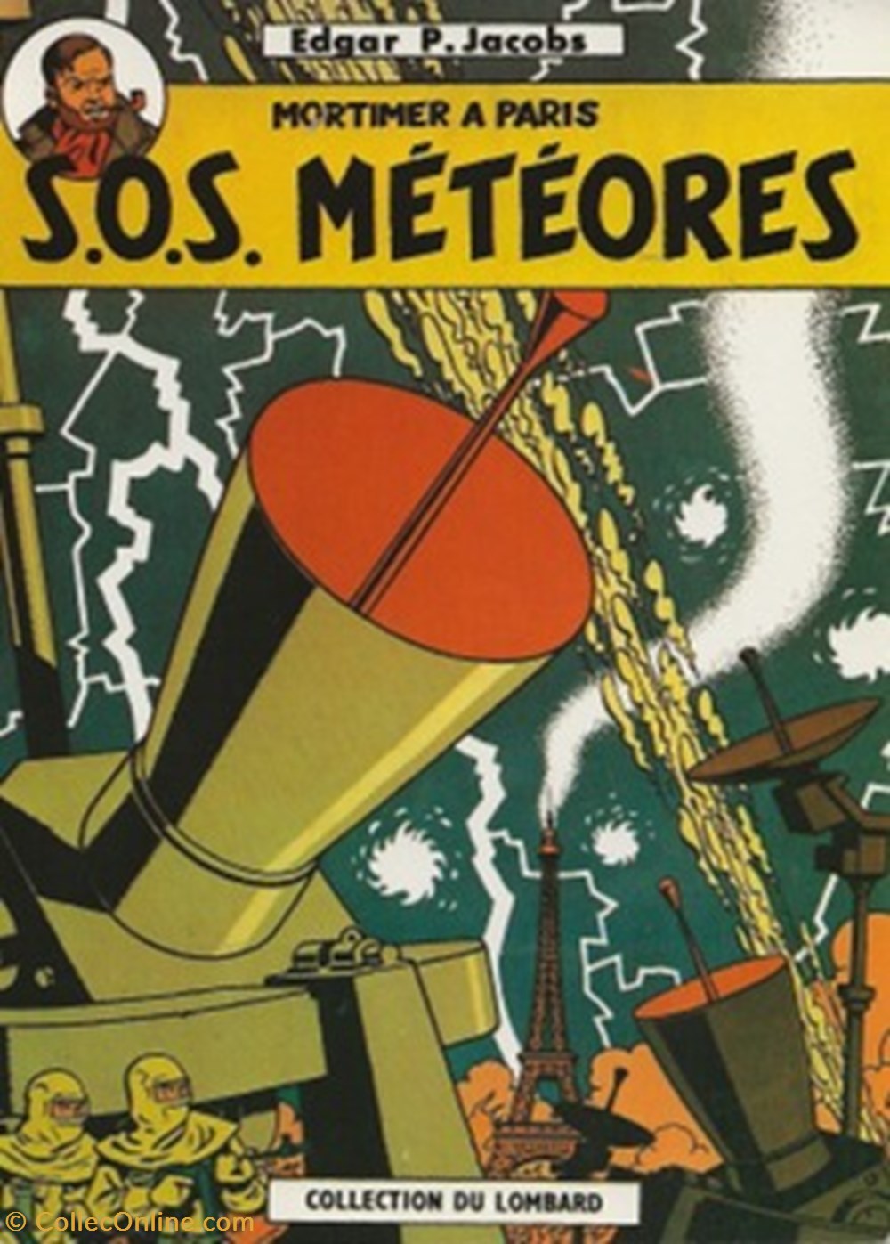Blake et Mortimer cartes postales bande dessinee blake et mortimer
