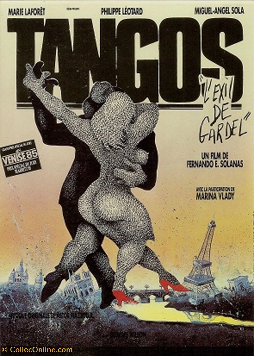 Tangos, l'exil de Gardel cartes postales autres tangos exil de gardel