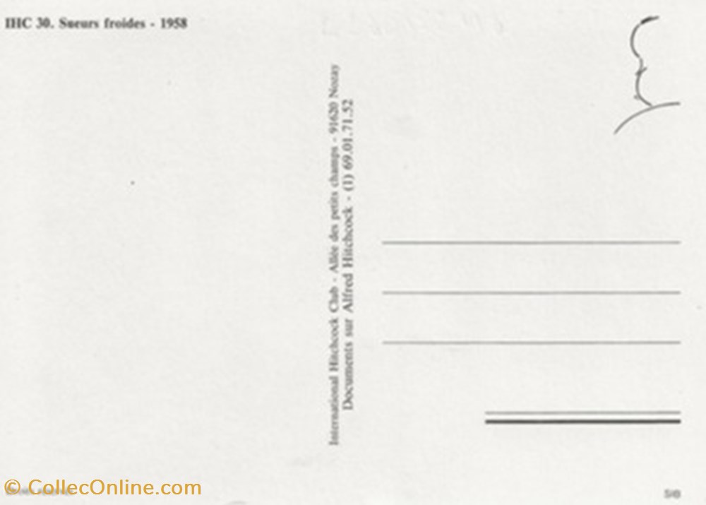 Sueurs froides cartes postales autres sueurs froides