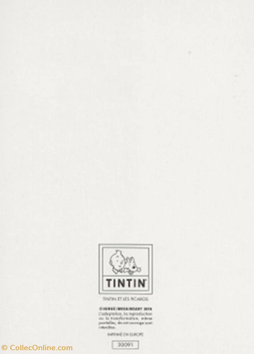 Tintin cartes postales bande dessinee tintin