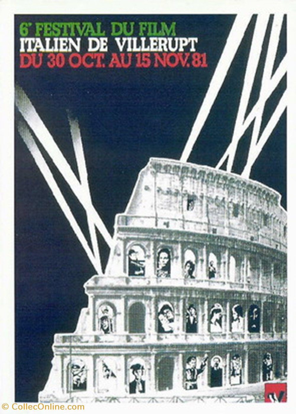 Villerupt Festival du film italien 1981 cartes postales autres villerupt festival du film italien 1981