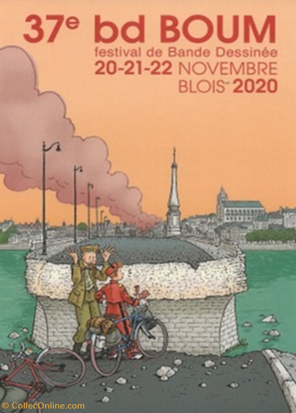 cartes postales bande dessinee blois 41 2020