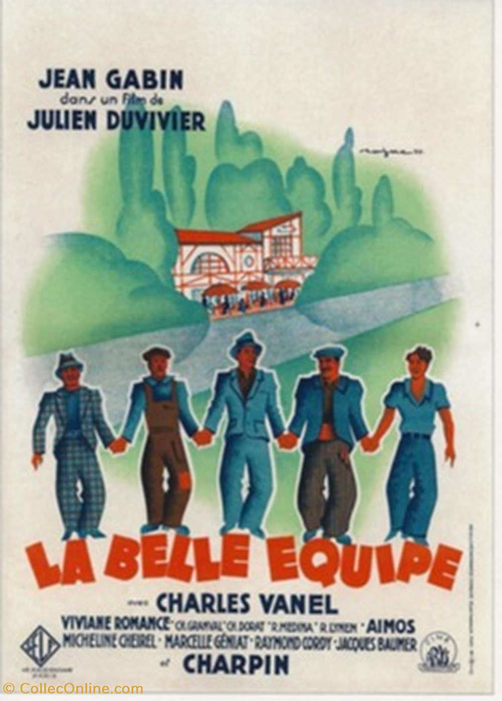La belle équipe cartes postales autres la belle equipe