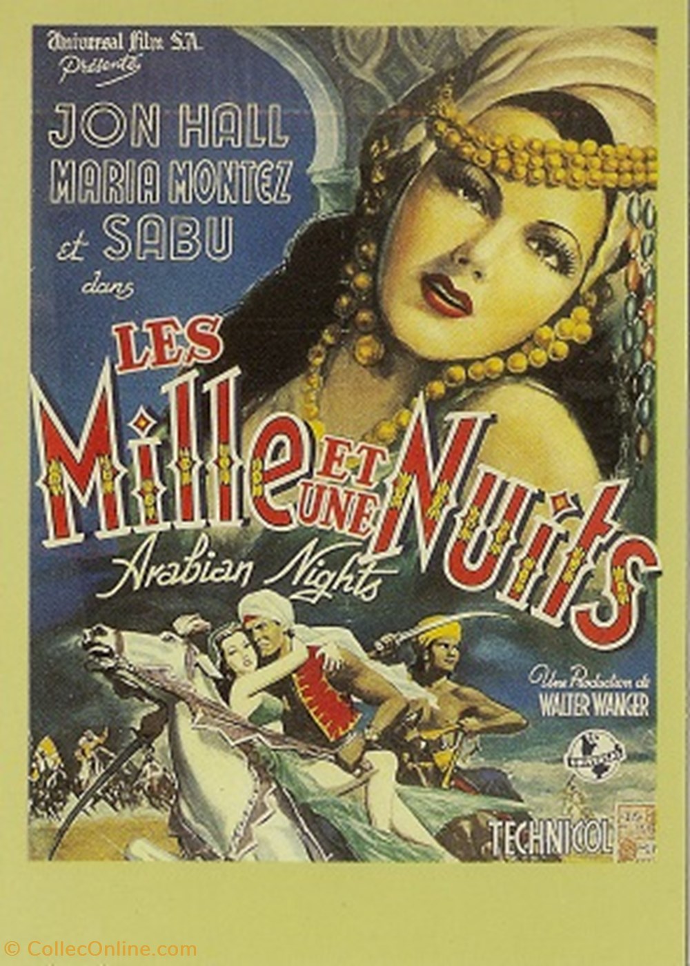 Les mille et une nuits cartes postales autres les mille et une nuits