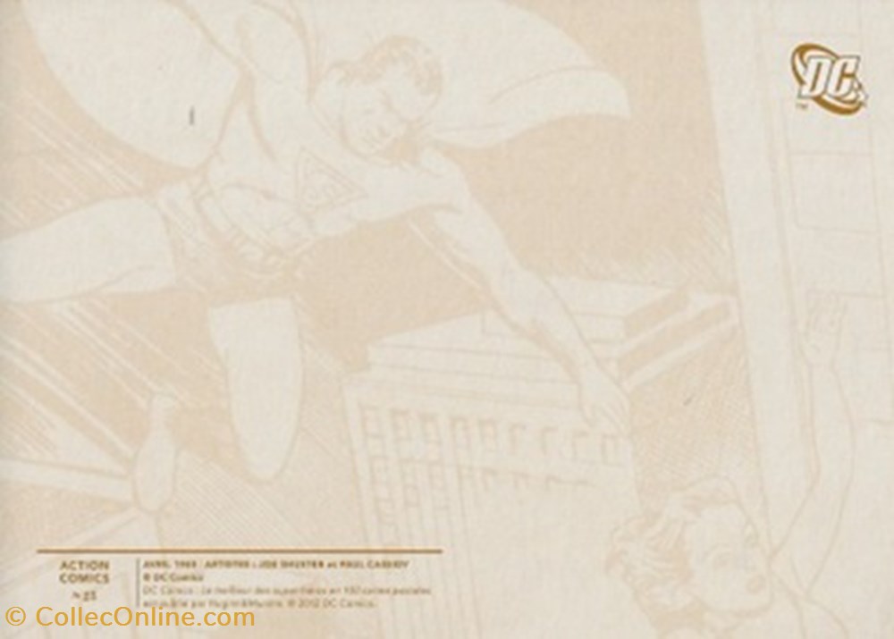 Action comics cartes postales bande dessinee action comics