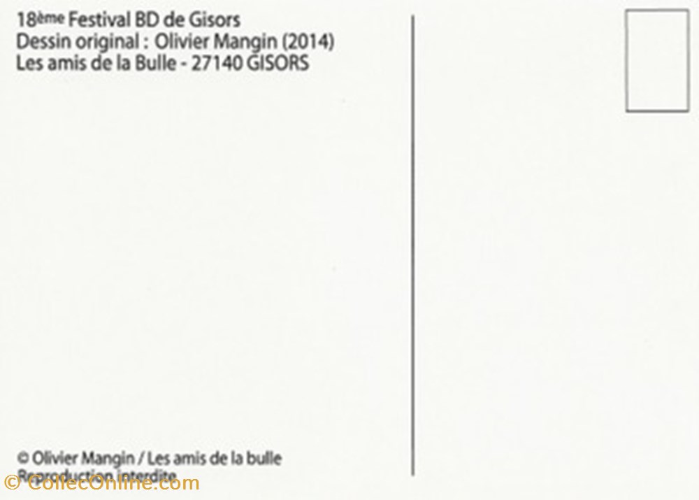 Gisors (27) 2014 cartes postales bande dessinee gisors 27 2014