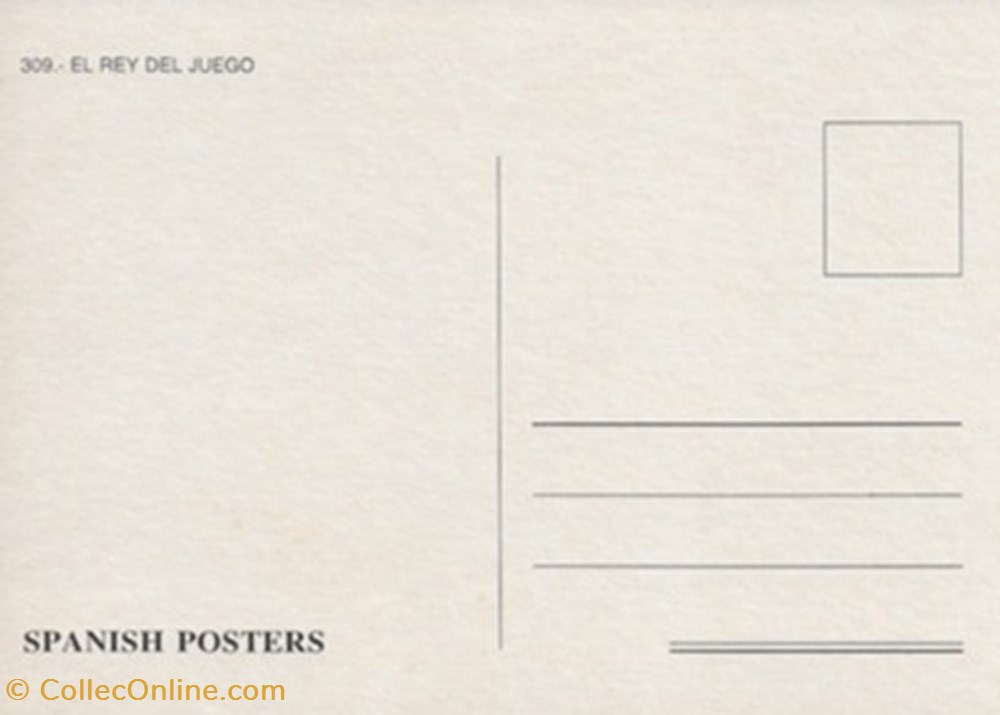 cartes postales autres el rey del juego