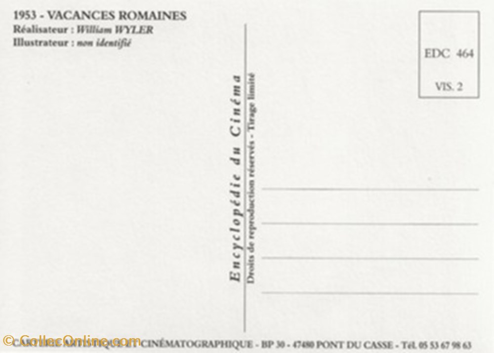 Vacances romaines cartes postales autres vacances romaines