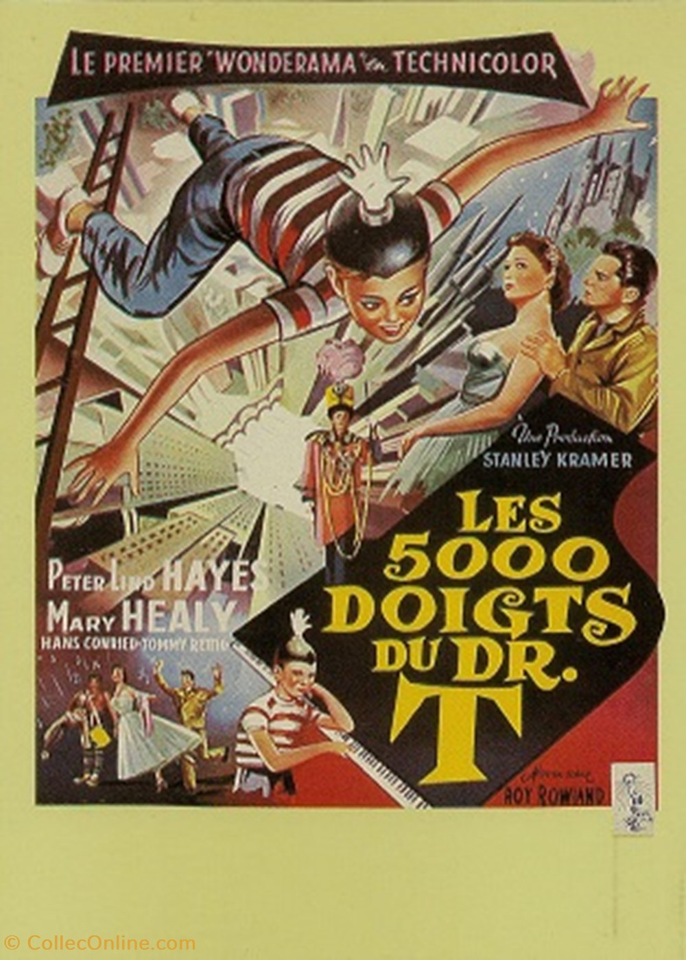 Les 5000 doigts du Dr T cartes postales autres les 5000 doigts du dr t
