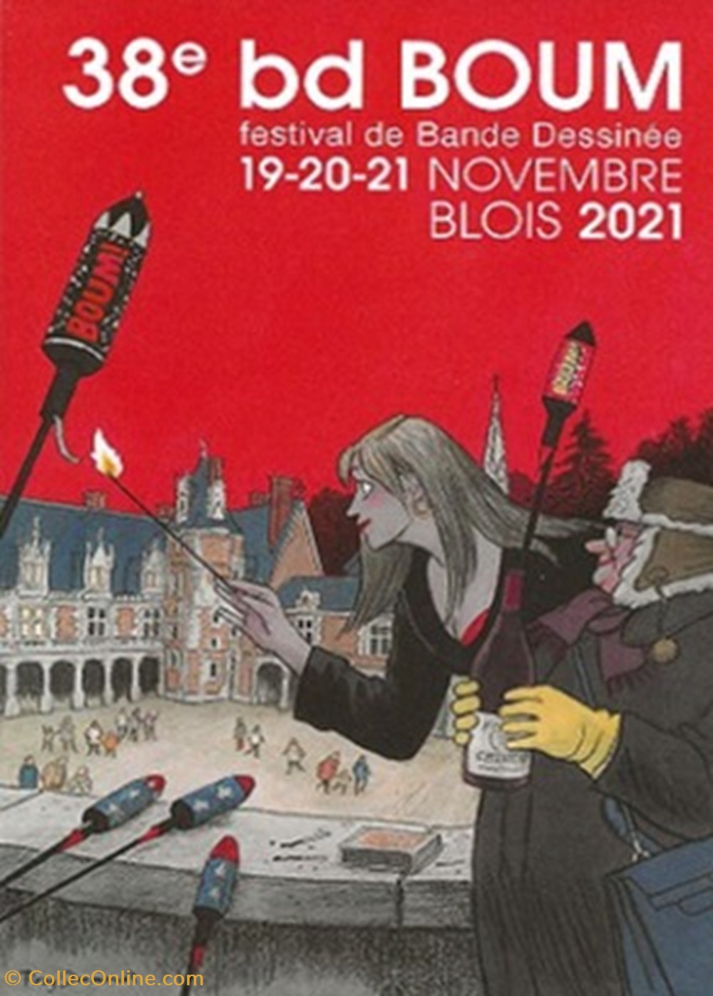 cartes postales bande dessinee blois 41 2021