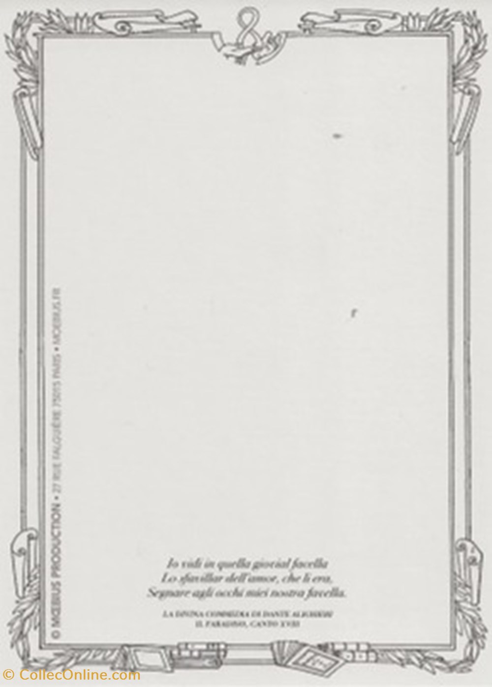cartes postales bande dessinee paradiso
