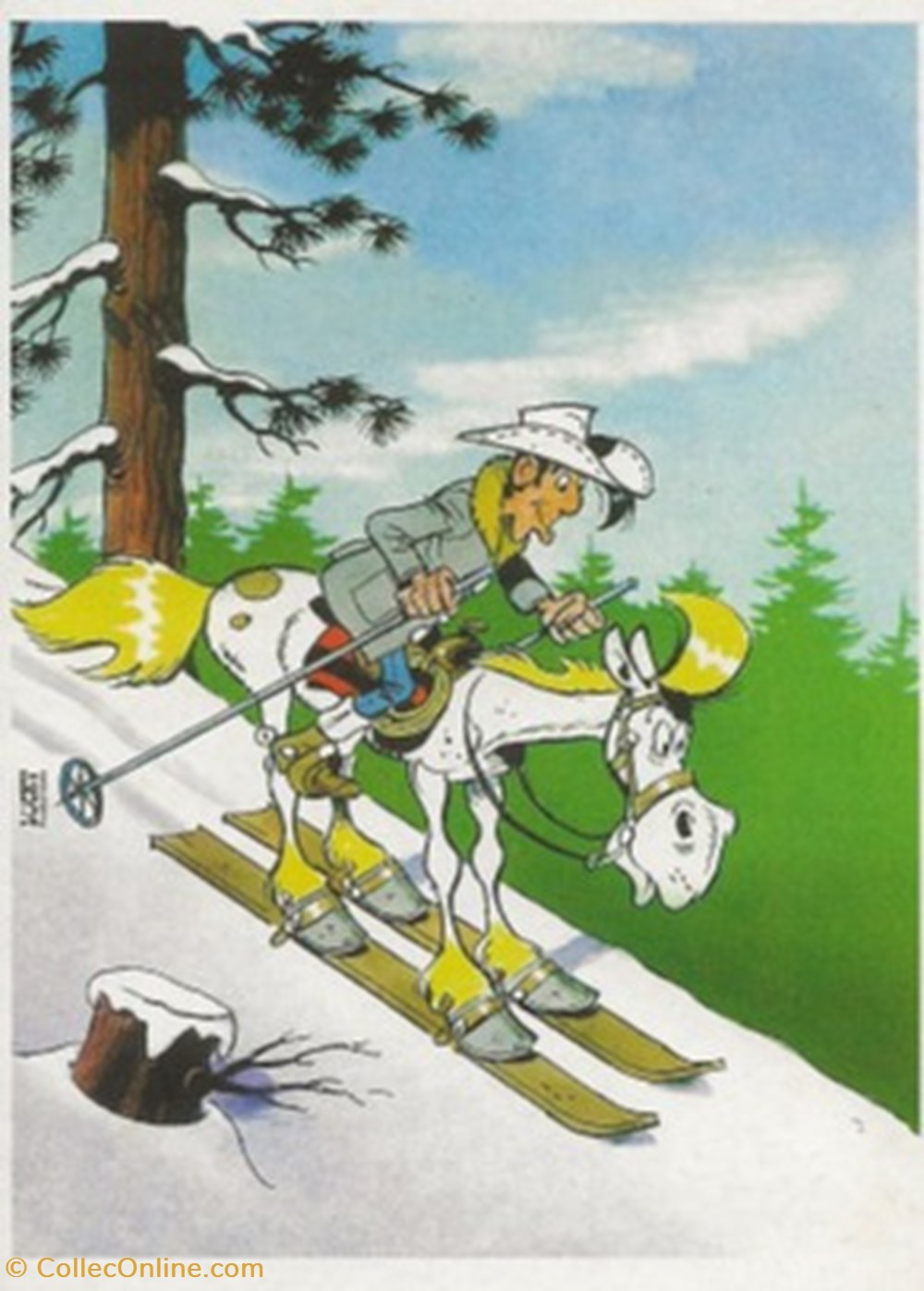 cartes postales bande dessinee middlekerke belgique 1998