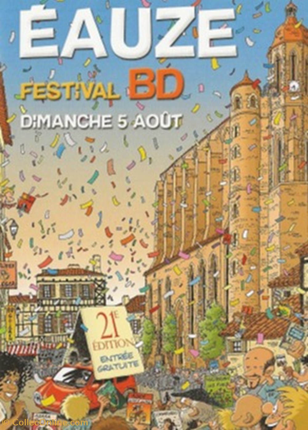 Eauze (32) 2012 cartes postales bande dessinee eauze 32 2012