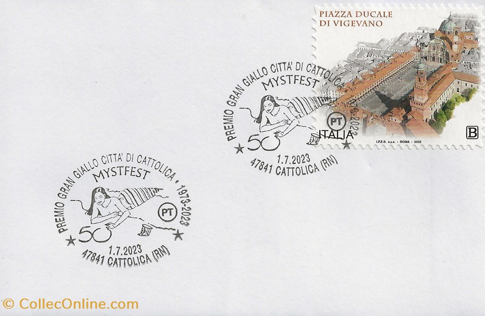 Cattolica (Italie) 2023 Mystfest timbres cattolica italie 2023 mystfest