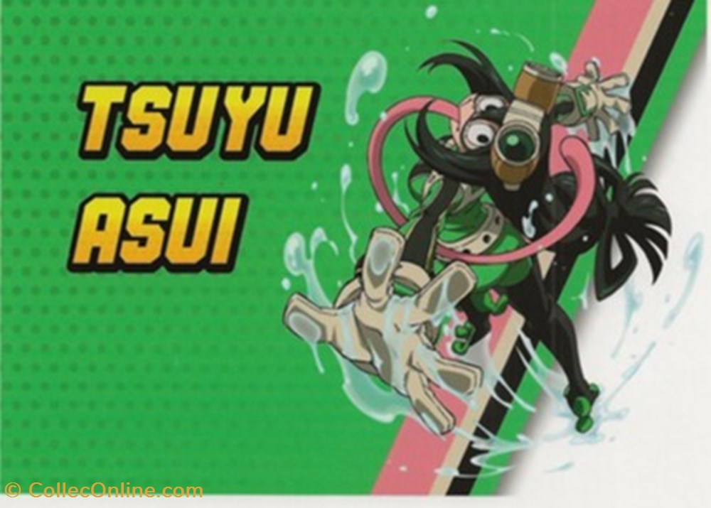 cartes postales bande dessinee tsuyu asui