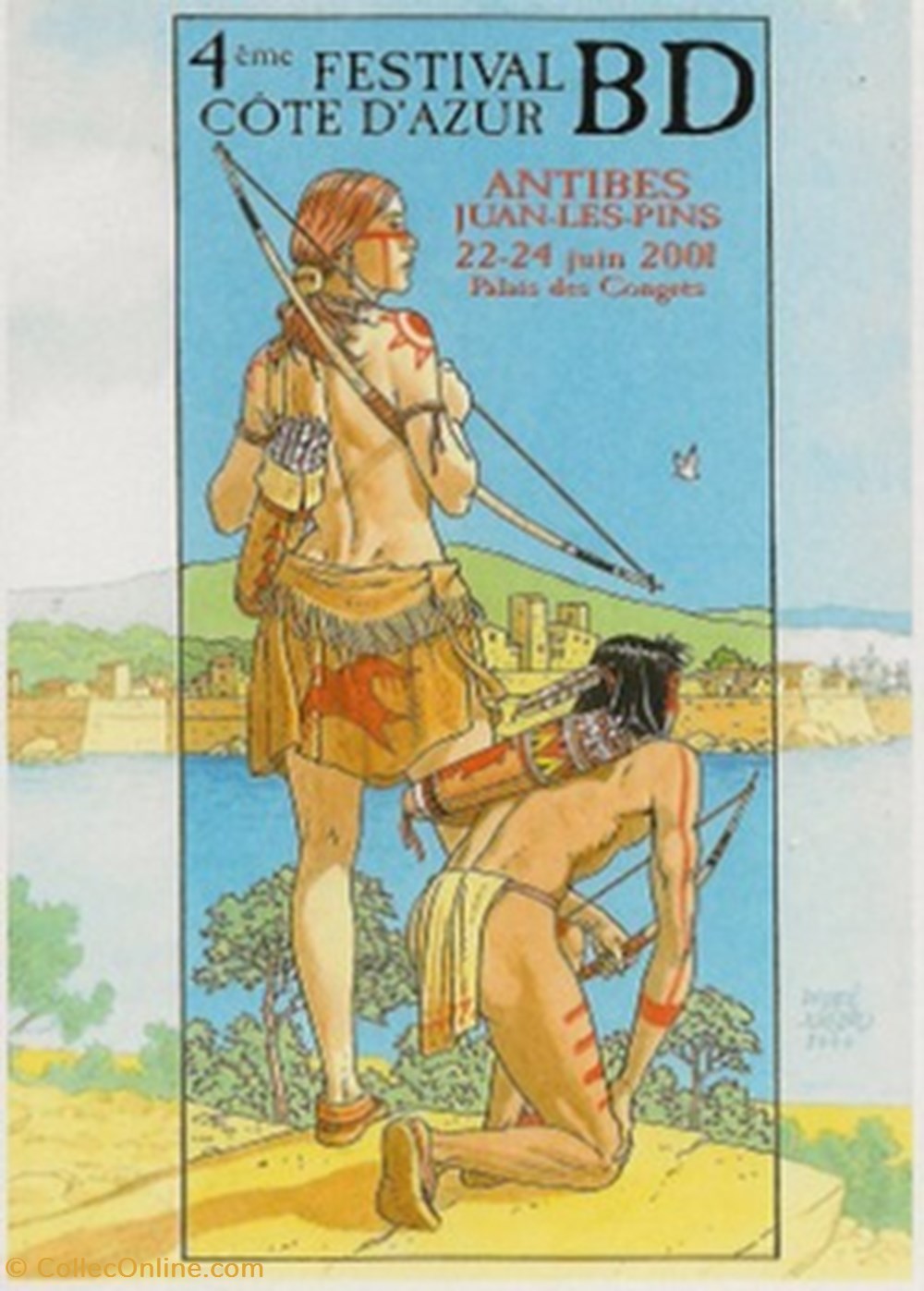 Antibes Juan-Les-Pins (06) 2001 cartes postales bande dessinee antibes juan les pins 06 2001