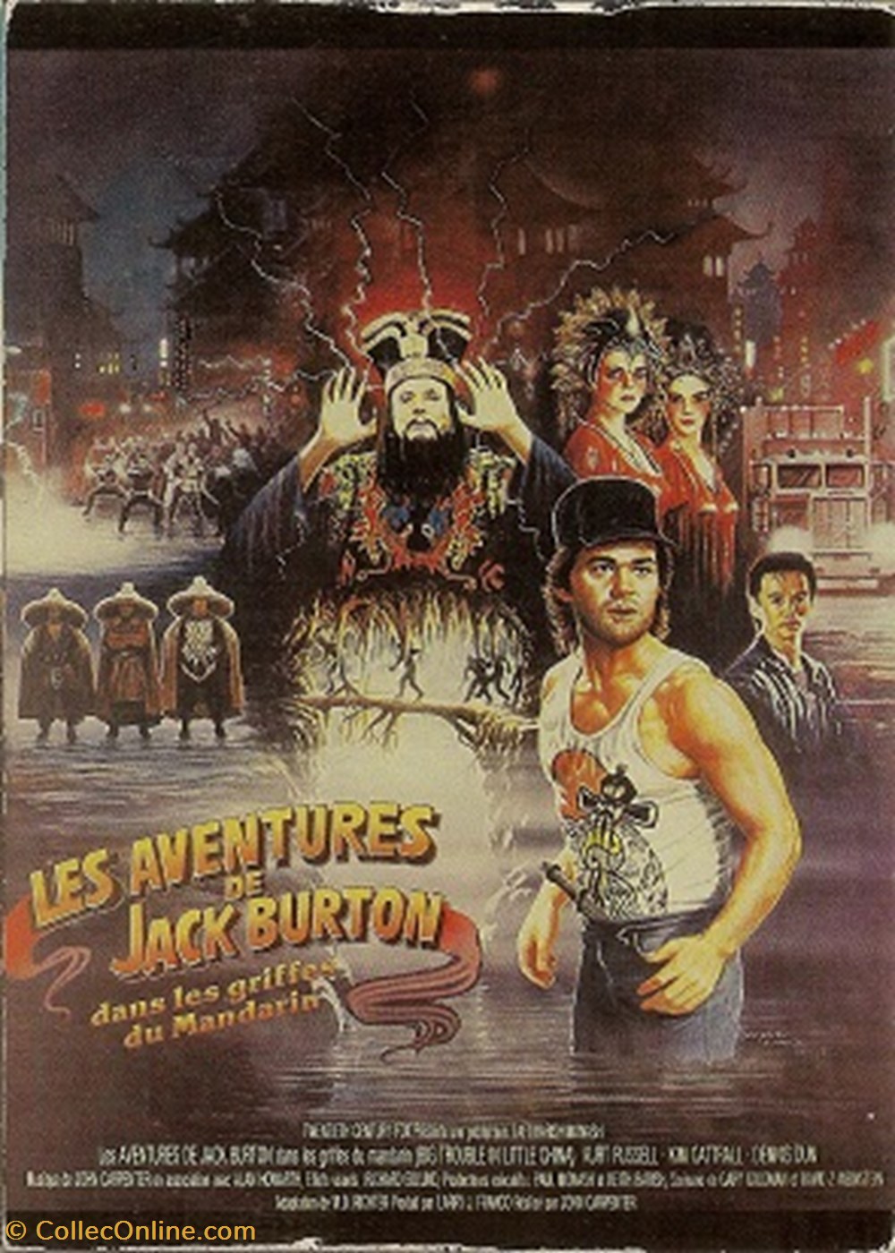 Les aventures de Jack Burton dans les griffes du mandarin cartes postales autres les aventures de jack burton dans les griffes du mandarin