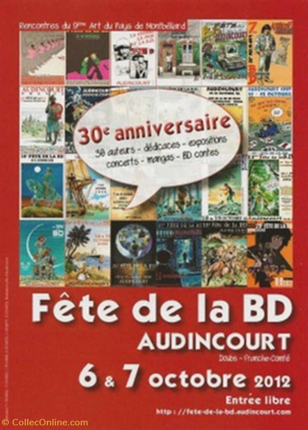 Audincourt (25) 2012 cartes postales bande dessinee audincourt 25 2012