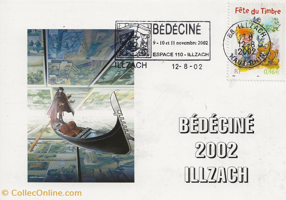 Illzach (68) 2002 Bédéciné timbres illzach 68 2002 bedecine