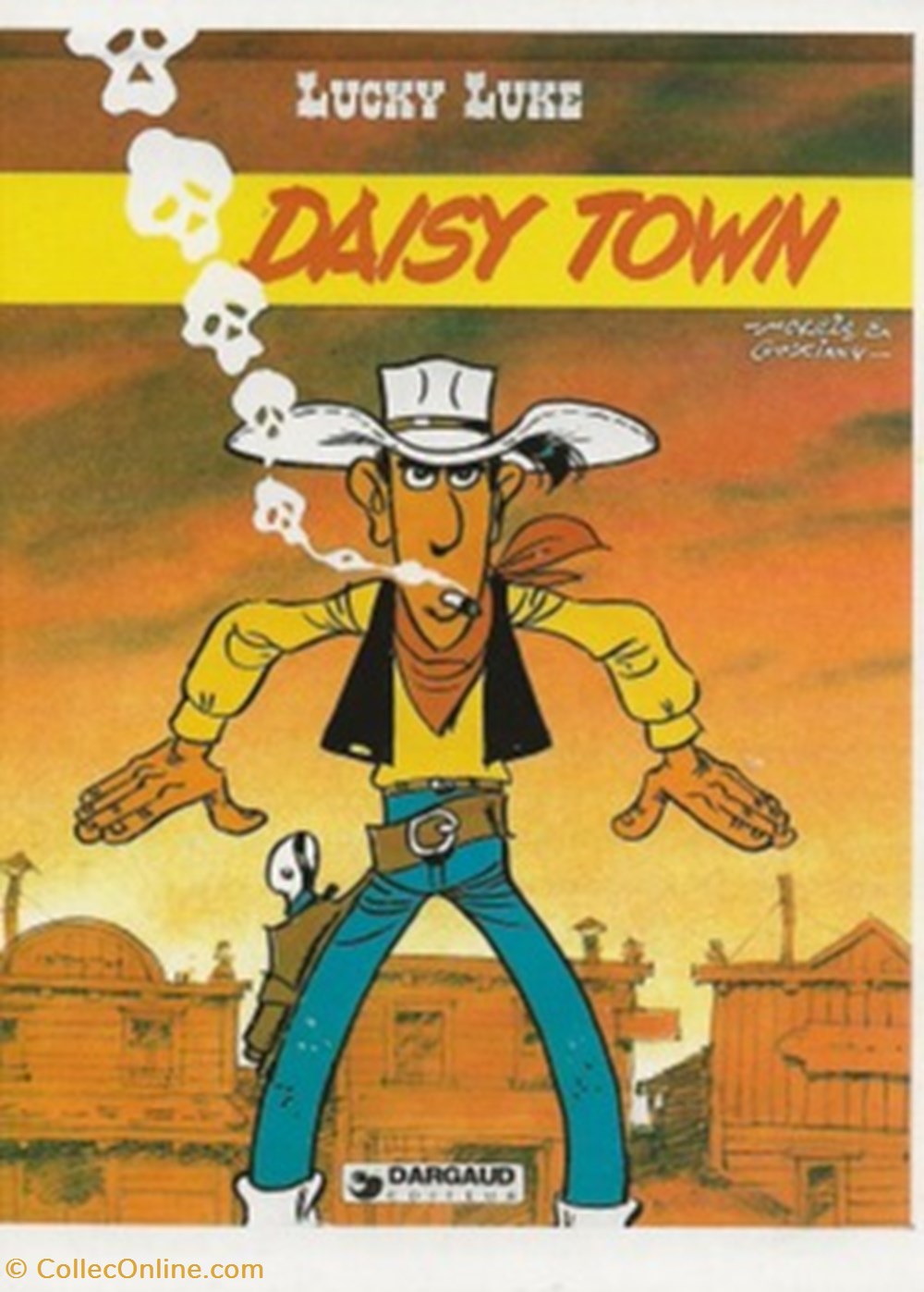 cartes postales bande dessinee lucky luke